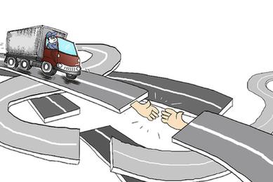 水泥墩成“攔路虎”　“斷頭路”梗阻長(cháng)三角大流通